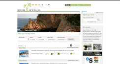 Desktop Screenshot of begurholidays.com